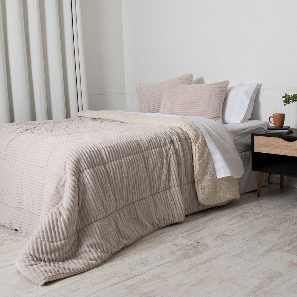 Plumon Cord. Sherpa King Gri-2