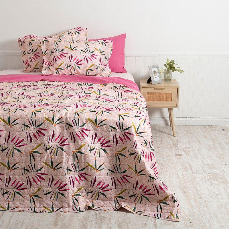 Set Quilt + Sabana Estampada 2 P Acai-0