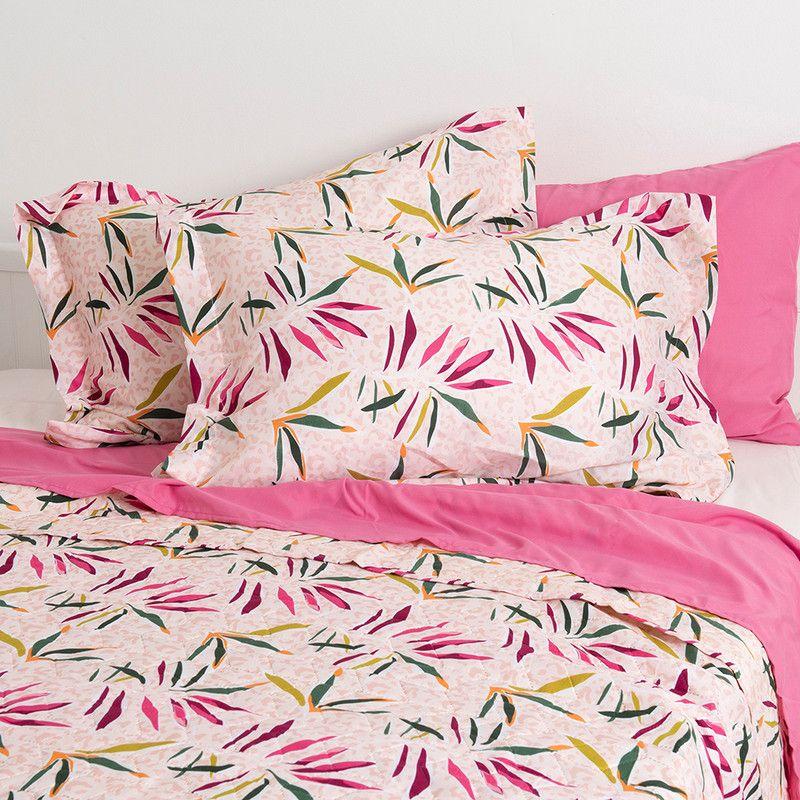 Set Quilt + Sabana Estampada 2 P Acai-1