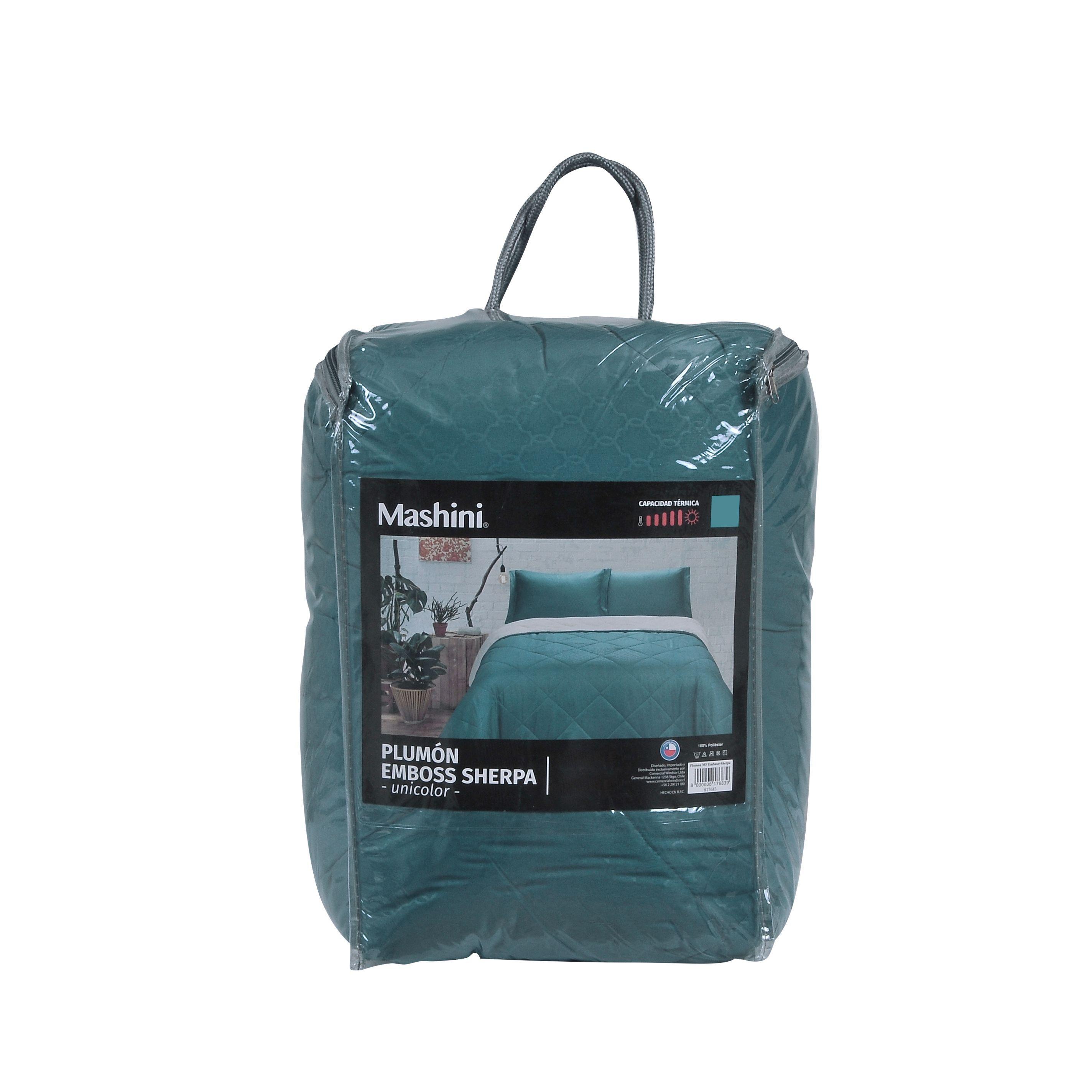 Plumon MF Emboss+Sherpa King Verde-2