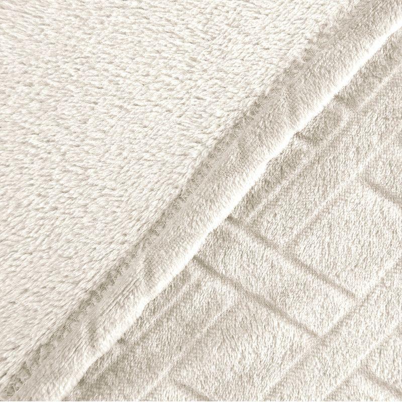 Frazada Flannel Embossed 2 P Crudo-1
