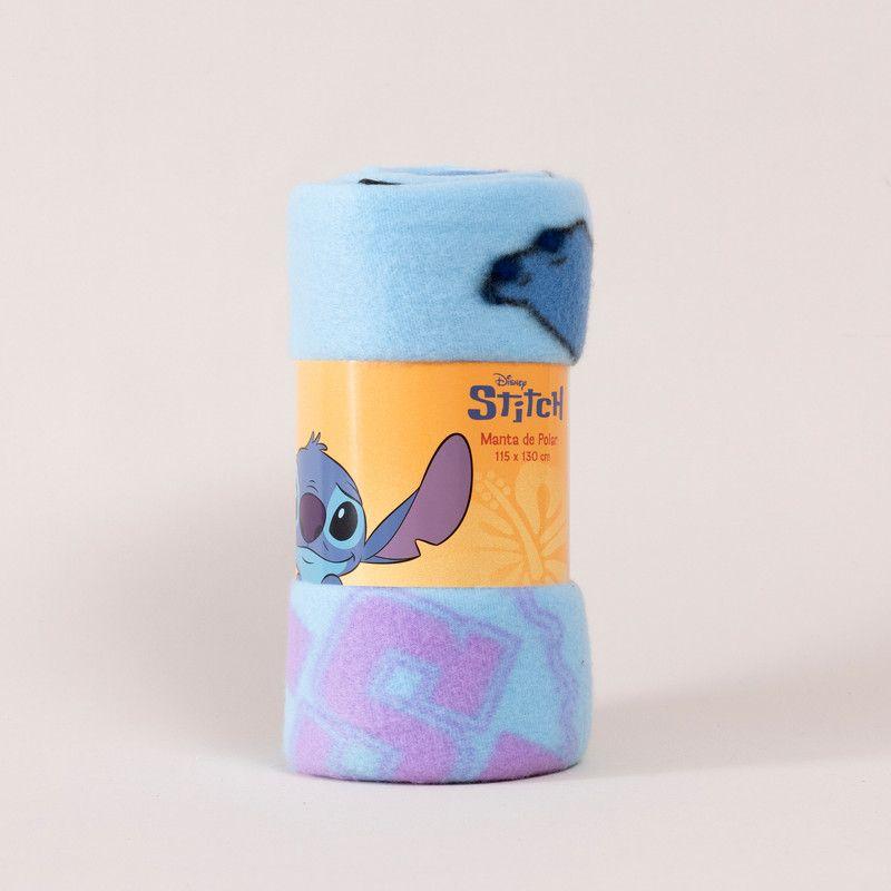 Manta Polar 115x130 cm Disney Stitch Run-2