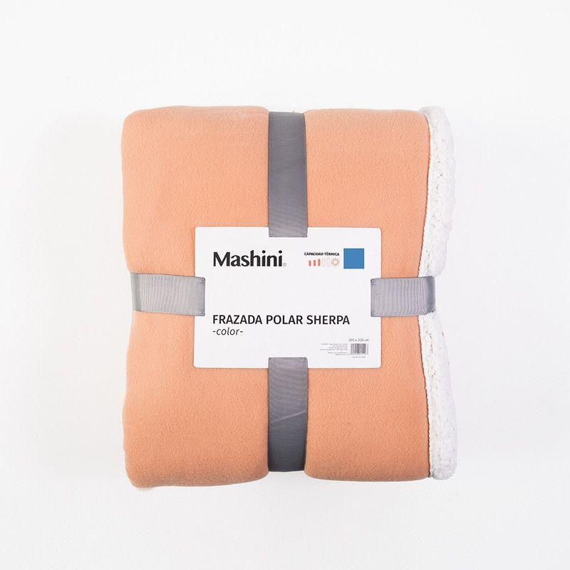Frazada Polar-Sherpa Lisa 1.5 P Camel-2