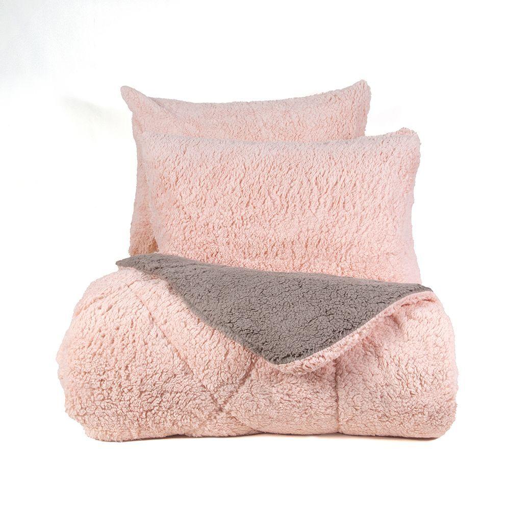Plumon Sherpa 2 P Rosa-Gris-4
