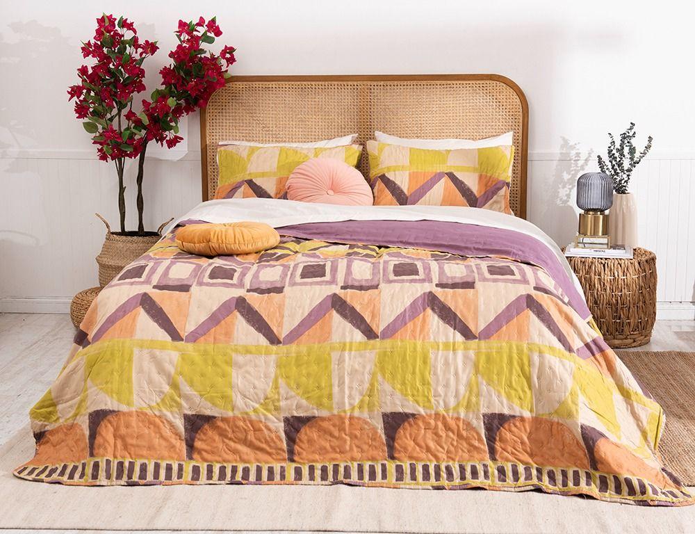 Quilt Toledo MF Estampada 1.5 P Etnico-5