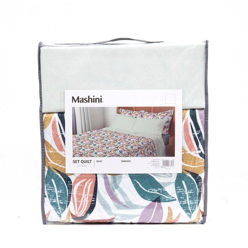 Set Quilt Est + Sabana Lisa 1.5 P Sofia-4