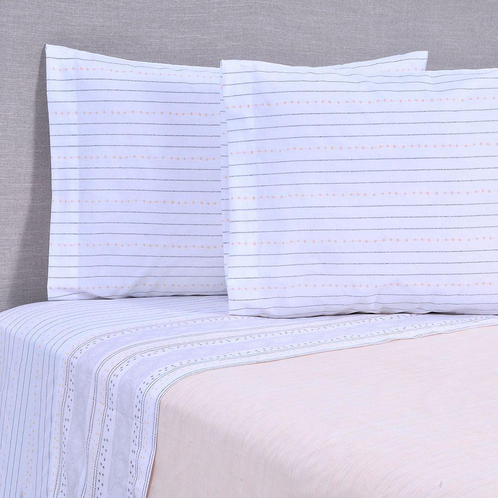 Sabana estampada  180 Hilos Super King Jacinto-0