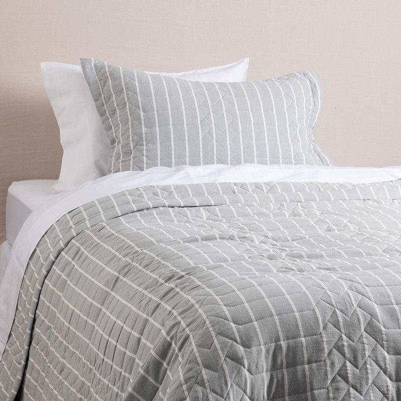 Cubrecama Melange 1.5 Pl Gris-0