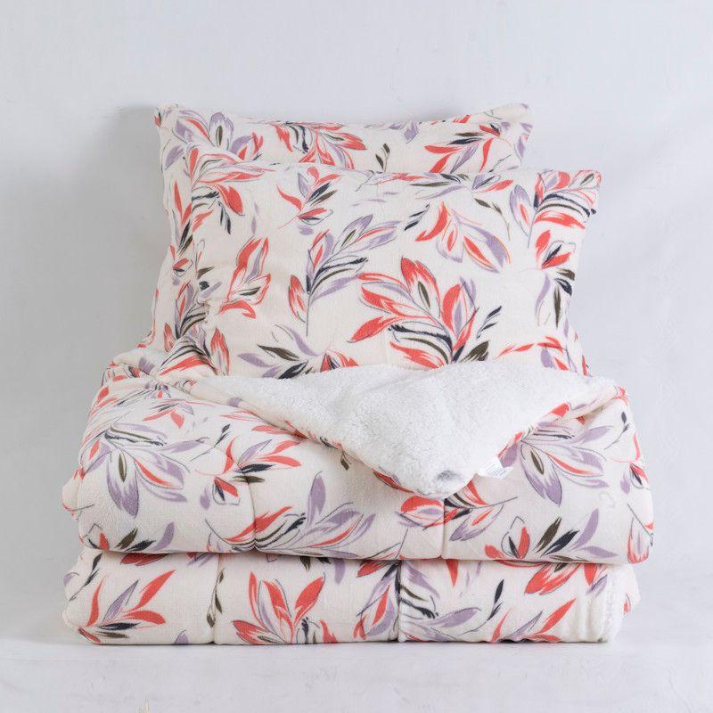 Plumon Coral print Sherpa 1.5 P Luanda-1