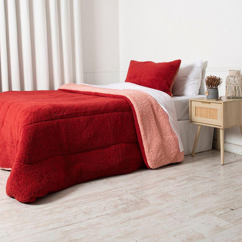 Plumon Sherpa/Sherpa King Rojo-Coral-1