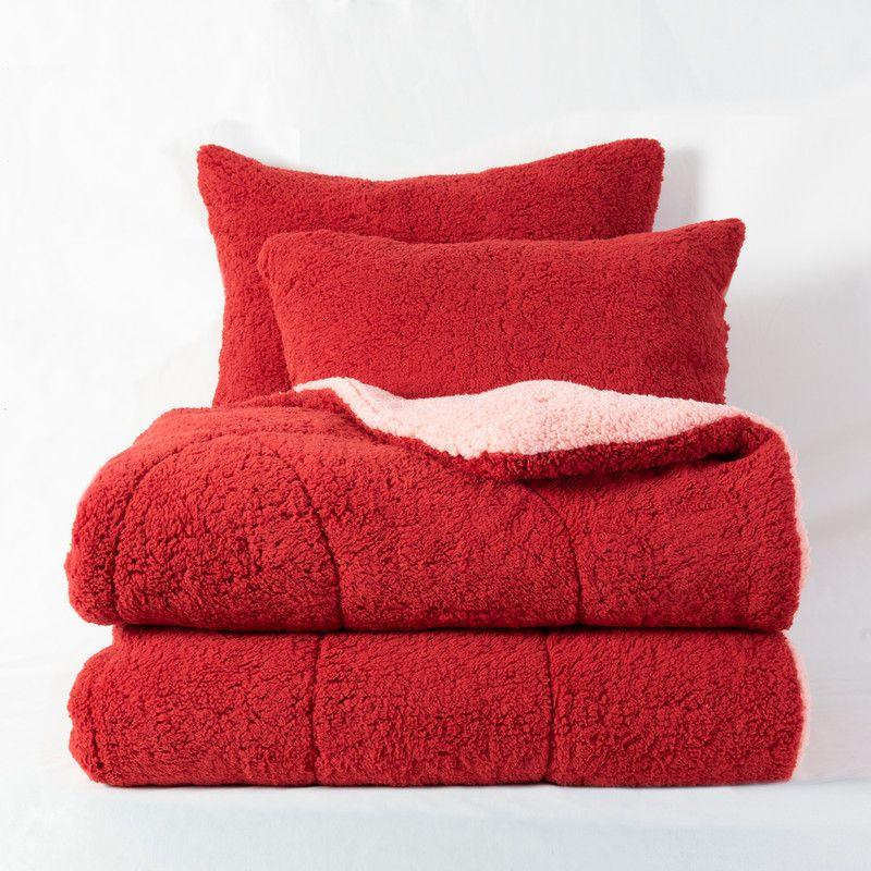 Plumon Sherpa/Sherpa King Rojo-Coral-4