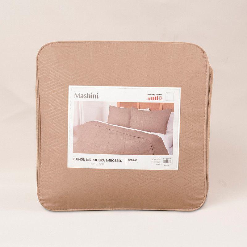 Plumon MF Emboss Sherpa 1.5 P Café-2