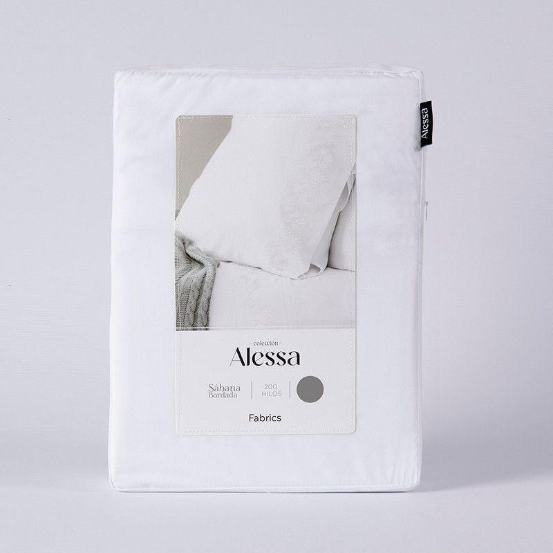 Sab 200H Bord Flowers SK Bco-2