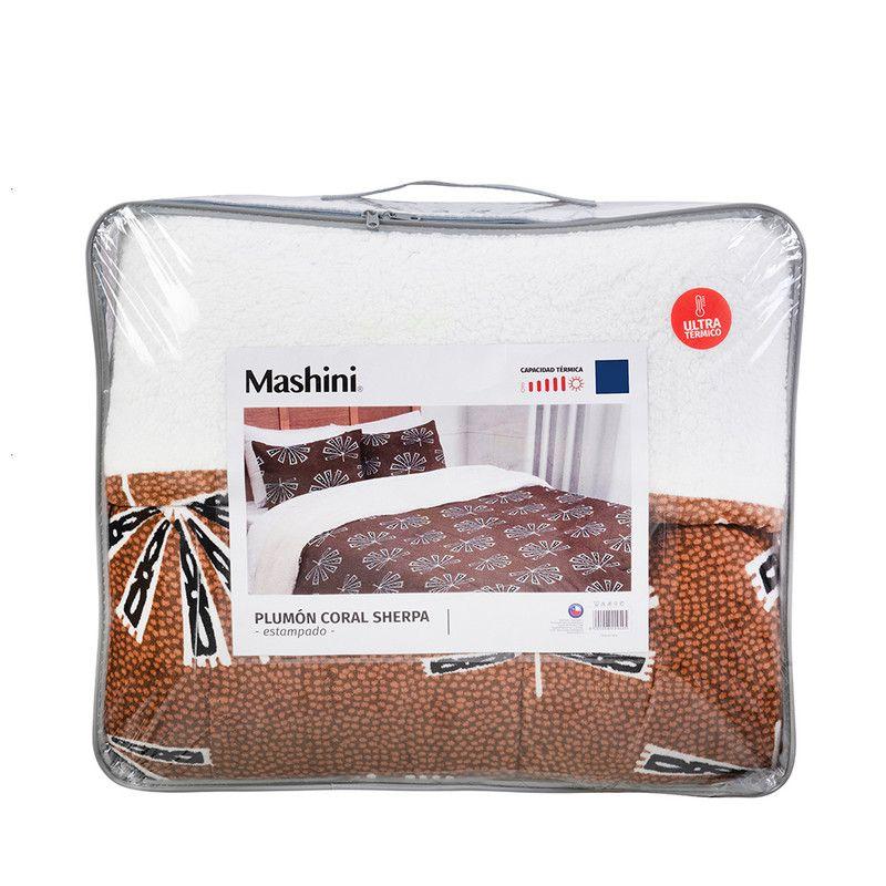 Plumon Coral print Sherpa 2 P Asmara-3