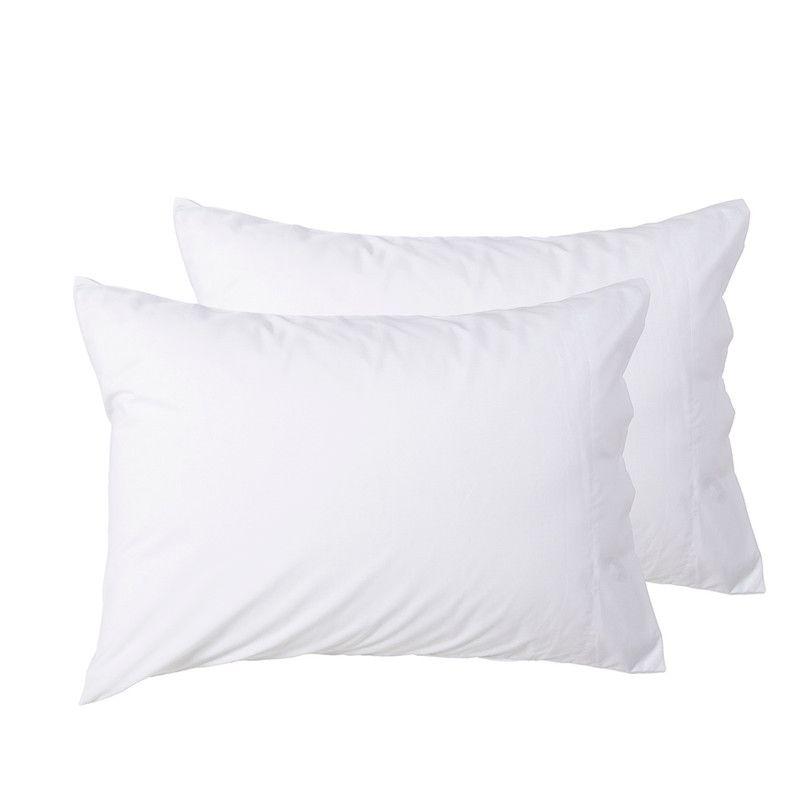Set Fundas Almohada 200 H 50x70 cm Blanco-0