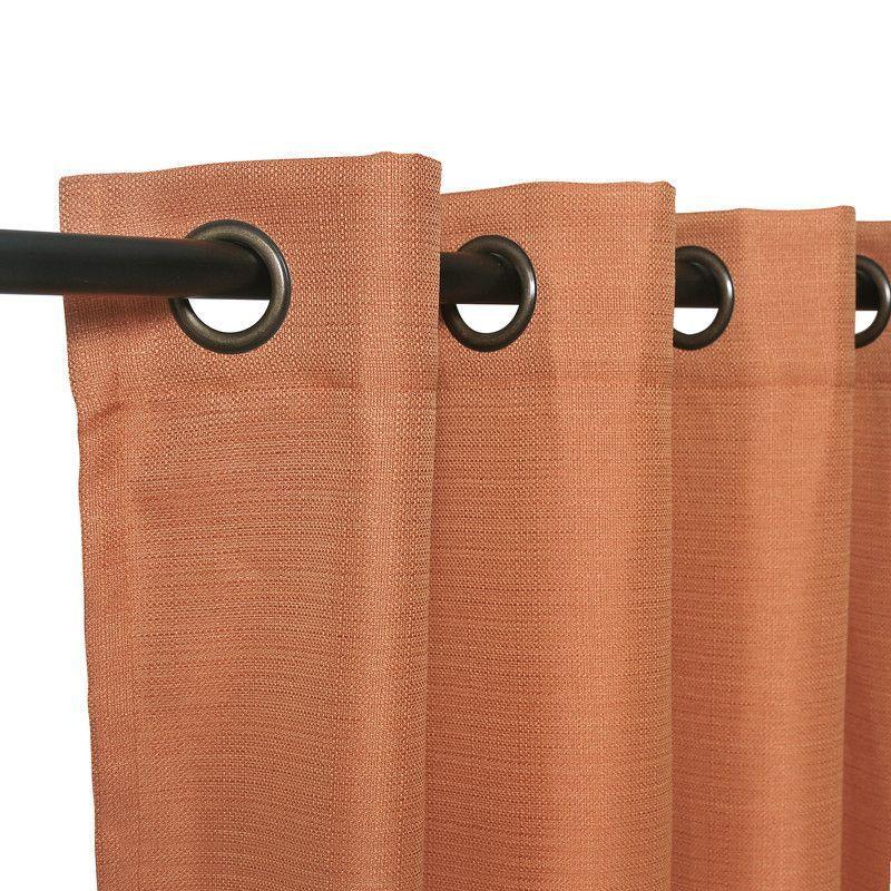 Set Cortina jqd Rusti. 8pzas Argo. 140x220 Ladril-1