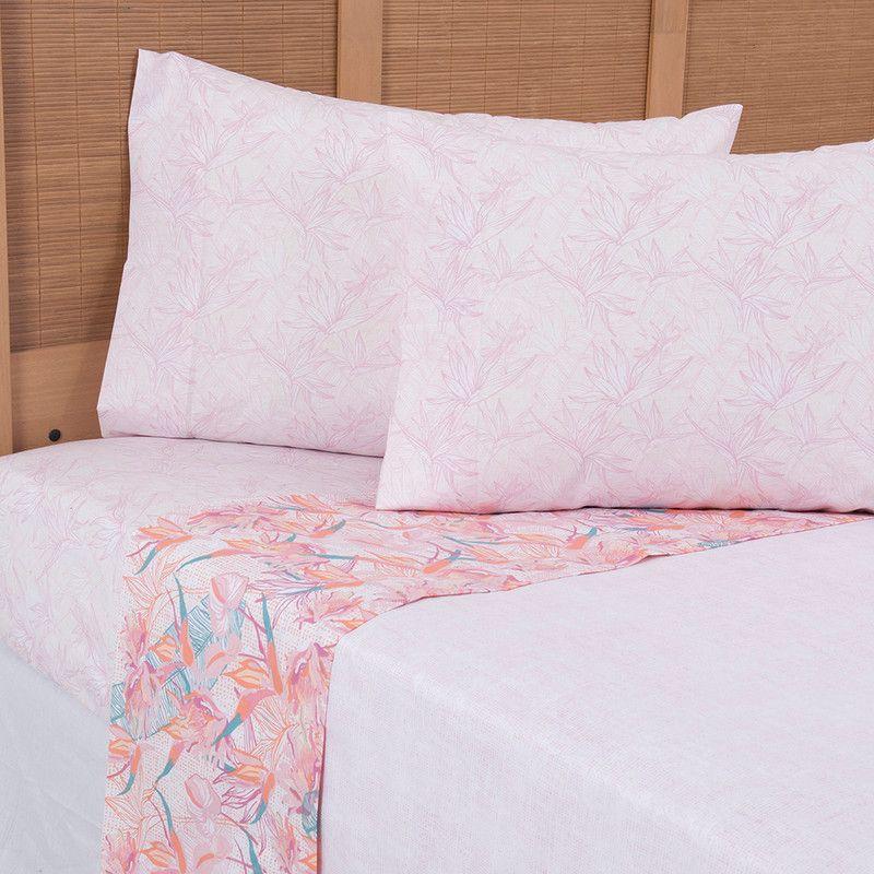 Sabana estampada  180 Hilos Super King Paradiase-3