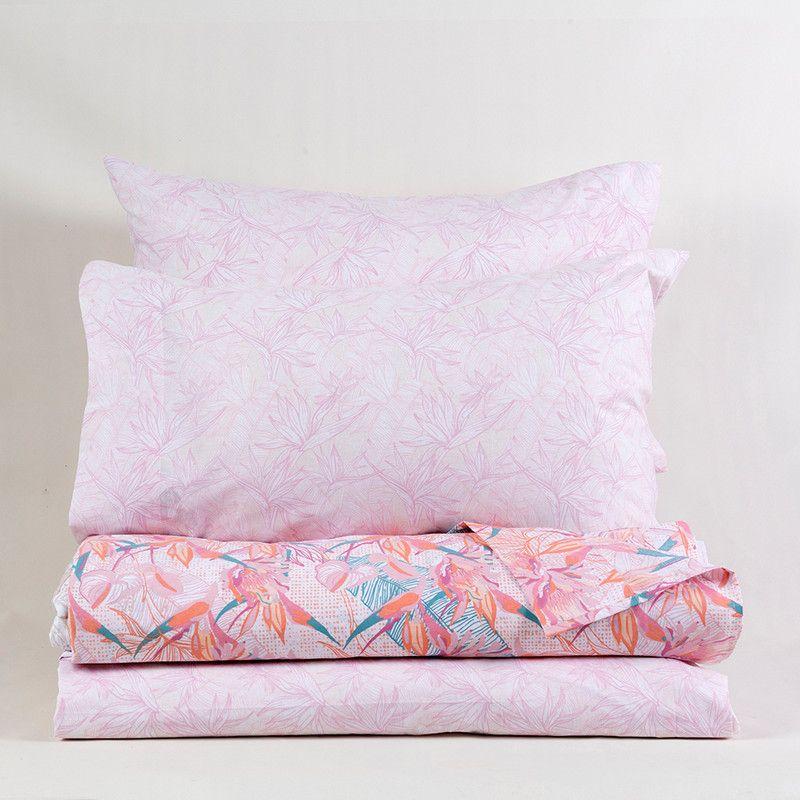 Sabana estampada  180 Hilos Super King Paradiase-4