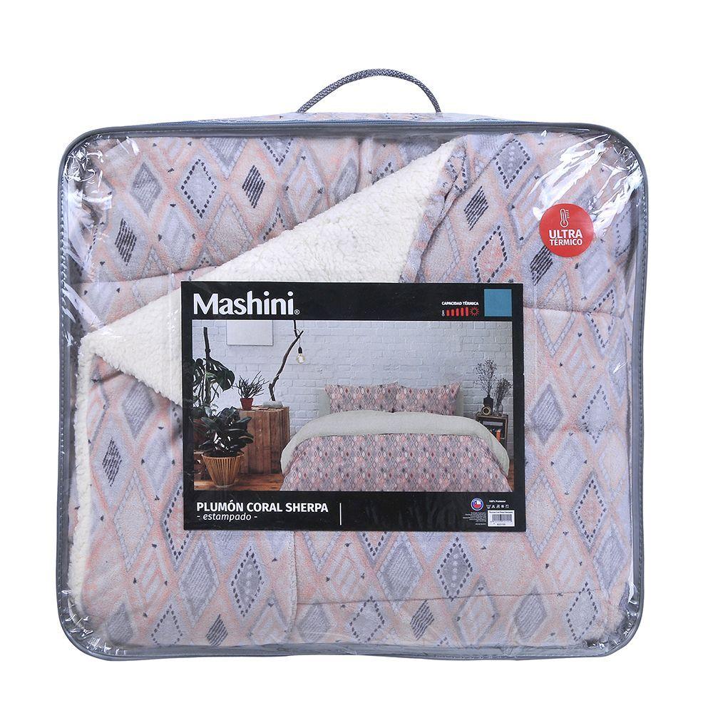 Plumon print Sherpa 2 P Deep-5