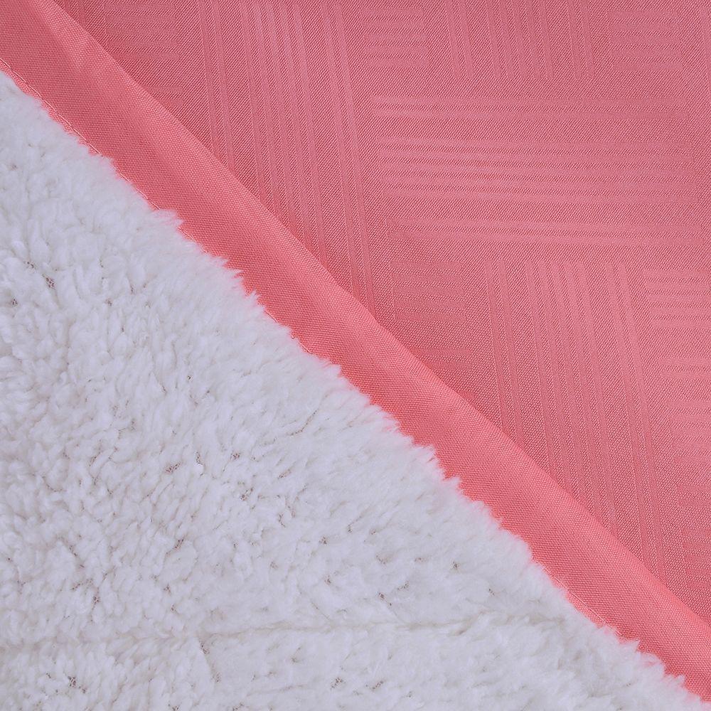 Plumon MF Emboss+Sherpa 2 P Coral-1