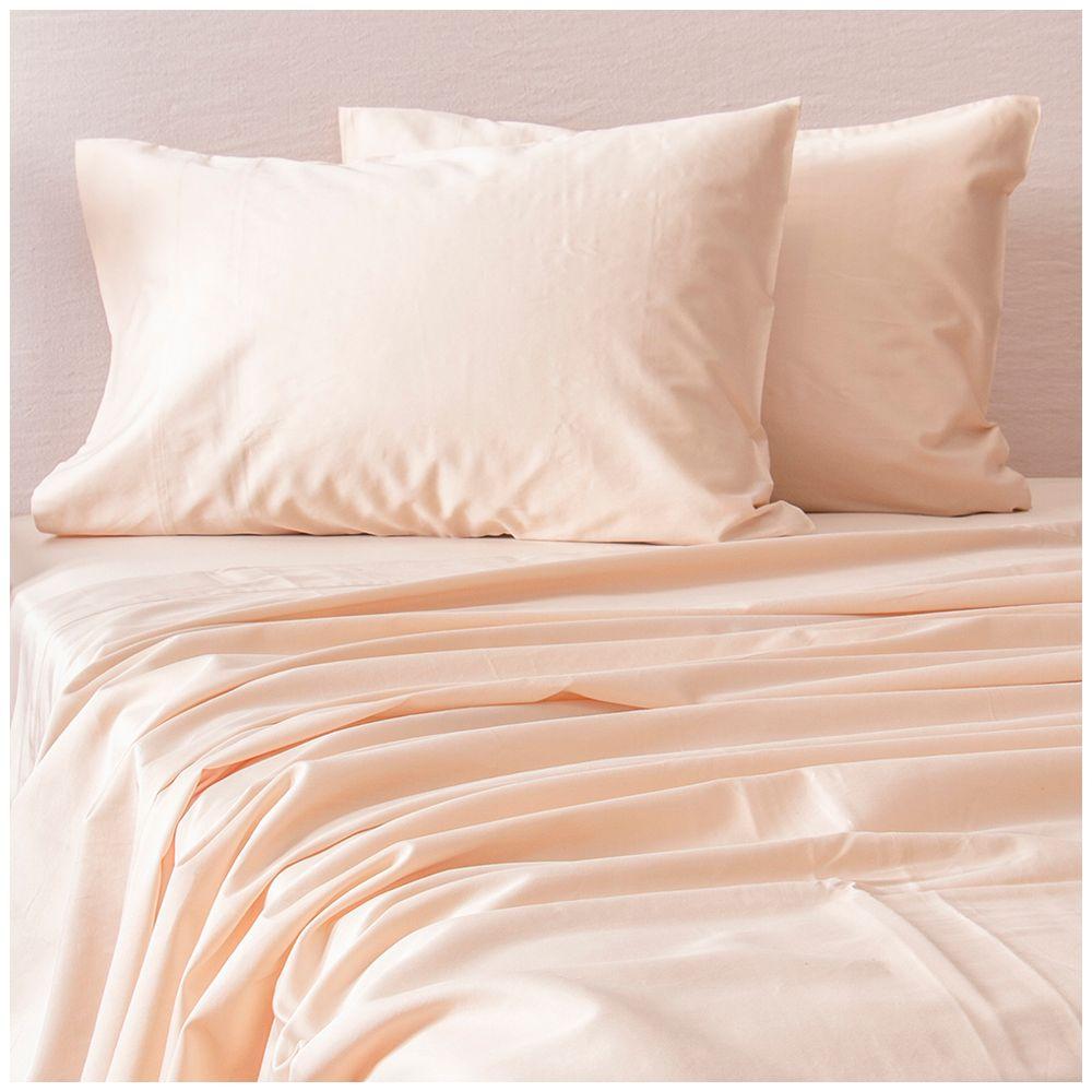 Sabana lisa  300 hilos S.King beige Fabrics-0