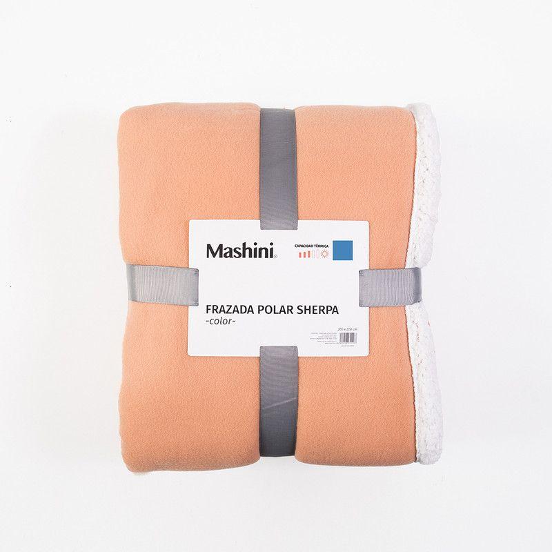 Frazada Polar-Sherpa Lisa 2 P Camel-2
