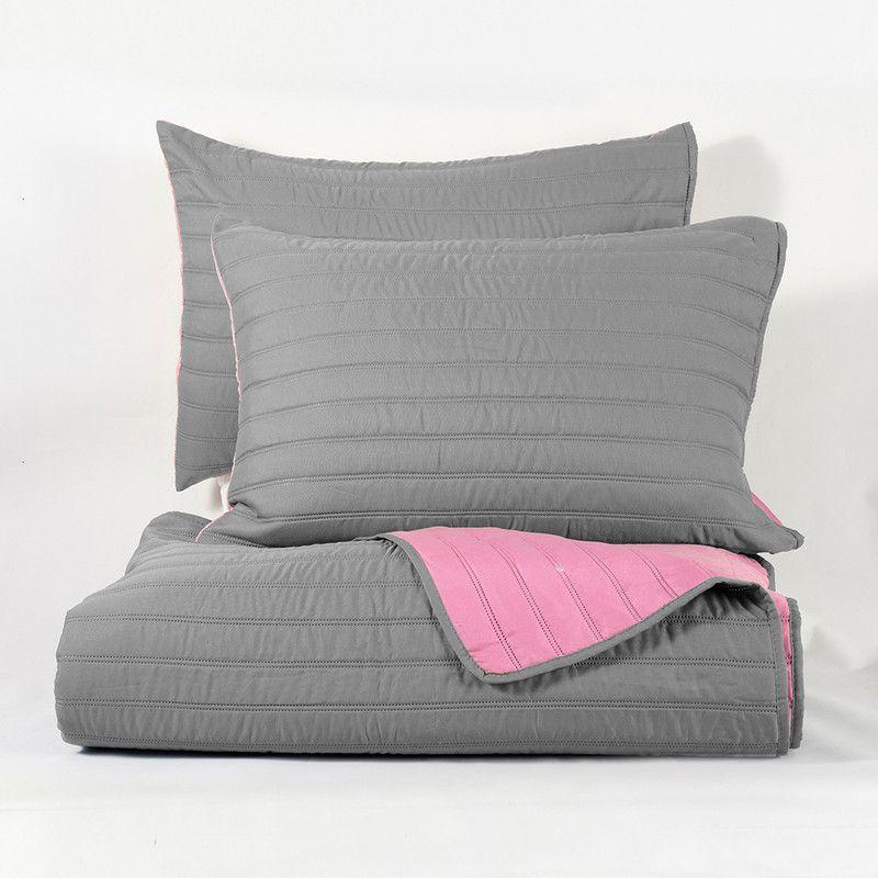 Quilt Toledo MF 1.5 P Verde -Rosado-4