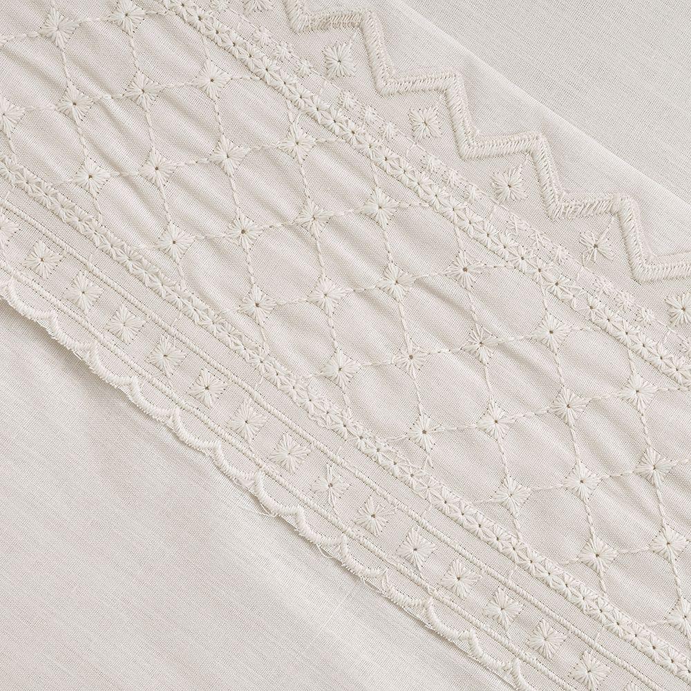 Sabana Broderie Bordada Bricks 2 P Crudo-1