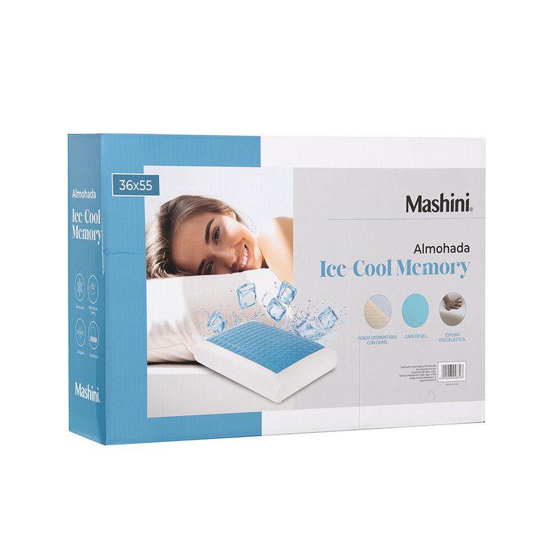 Almohada Ice Cool Memory Foam 55x36x11 cm-2