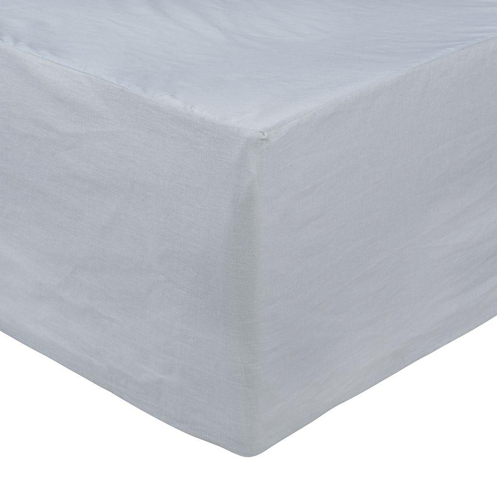 Faldon lino King Gris Claro Fabrics-0