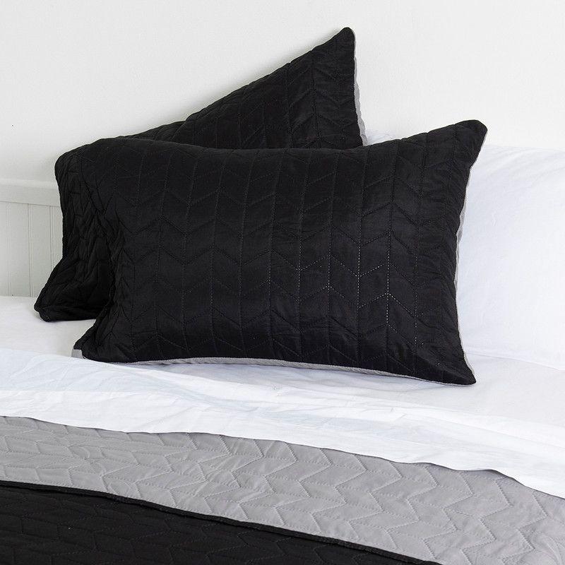 Quilt MF 2 P  Negro - Gris-2