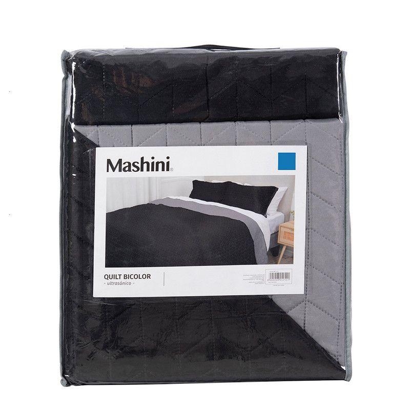 Quilt MF 2 P  Negro - Gris-3