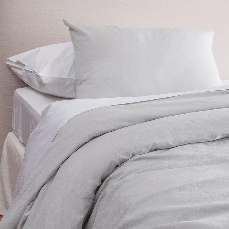 Cubreplumón lino 1.5 p gris claro-0