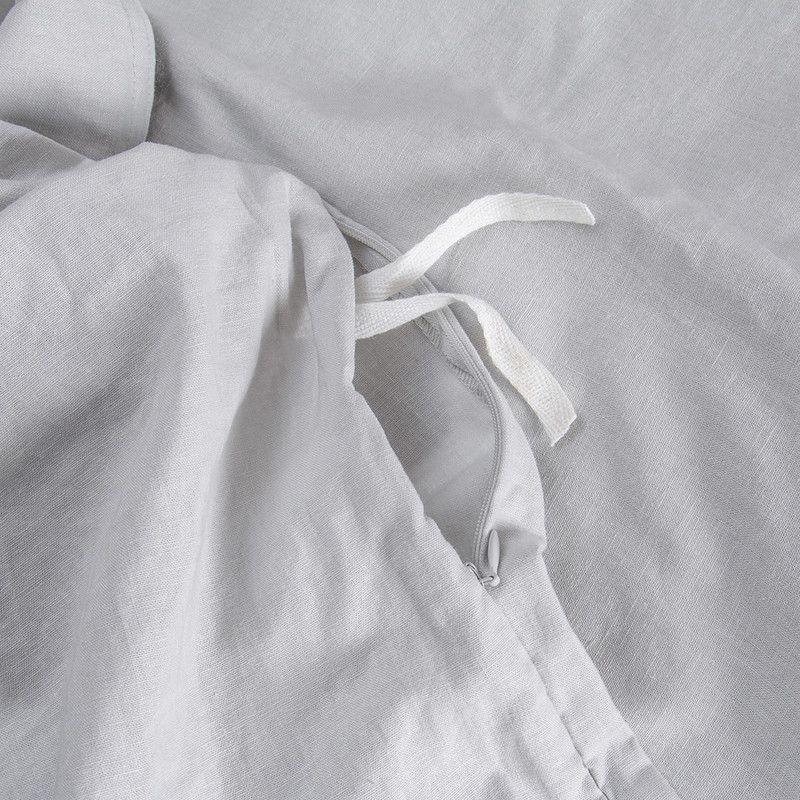 Cubreplumón lino 1.5 p gris claro-2