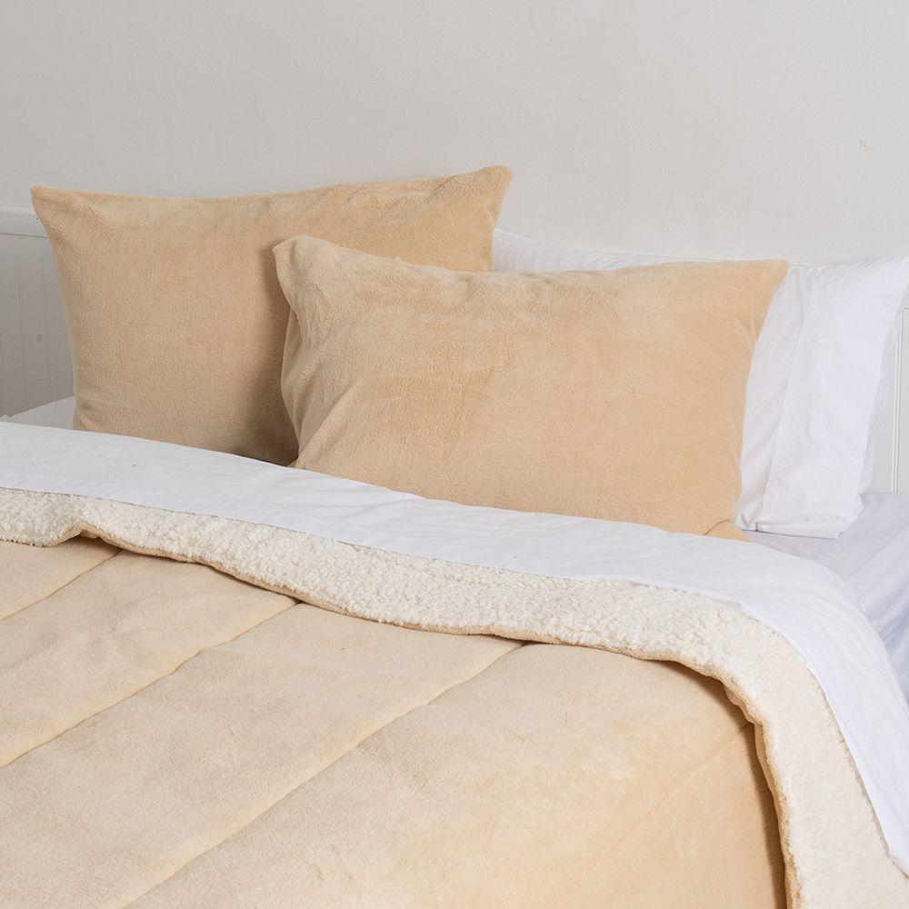 Plumon Coral Sherpa King Beige-3