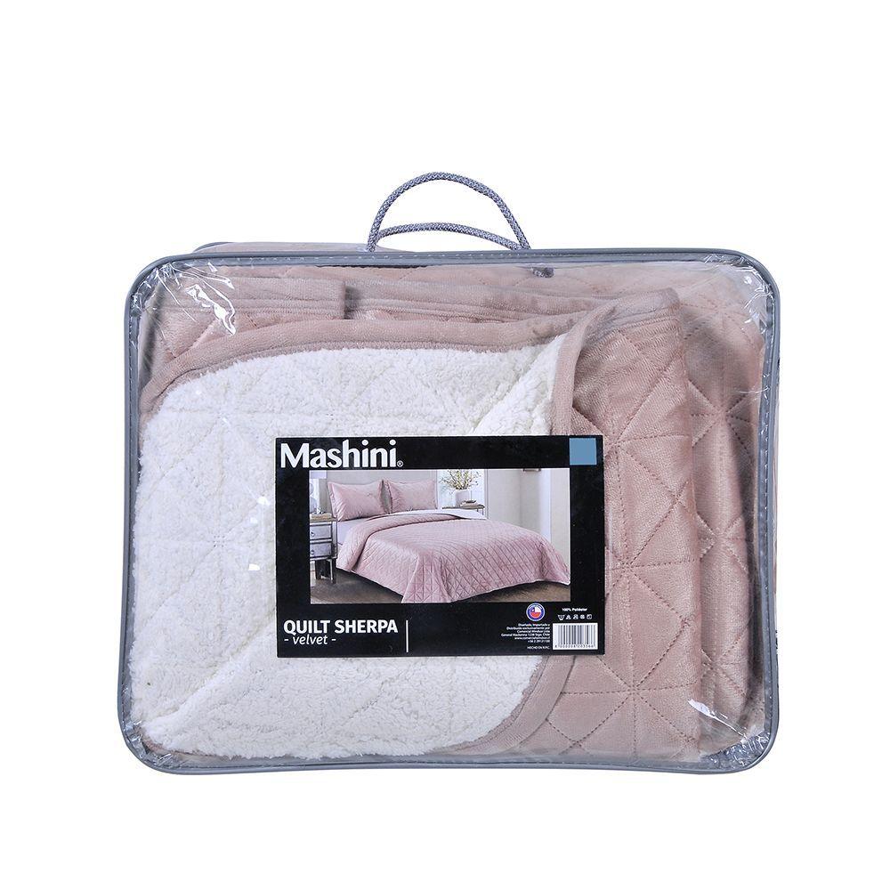 Quilt Velvet Sherpa 1.5 P Cam-3