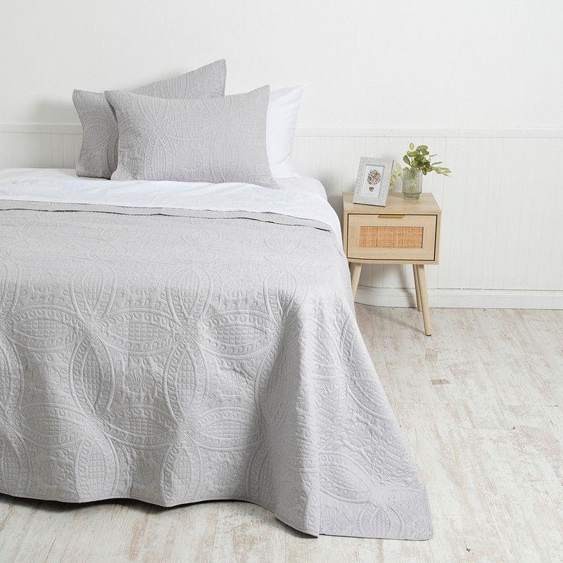 Quilt MF King Portugal Gris N-0