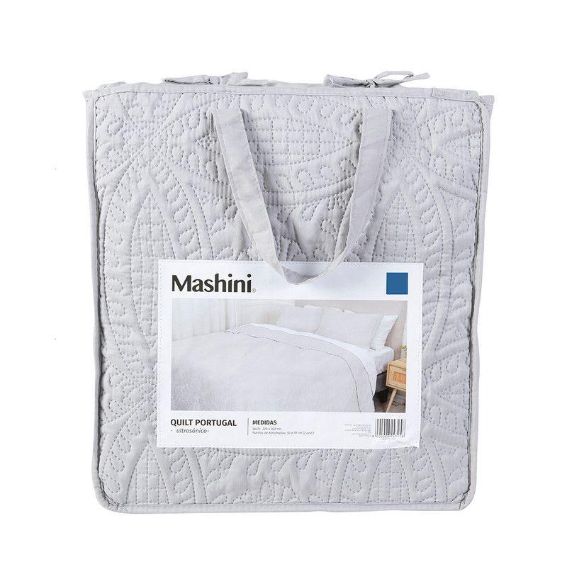 Quilt MF King Portugal Gris N-3