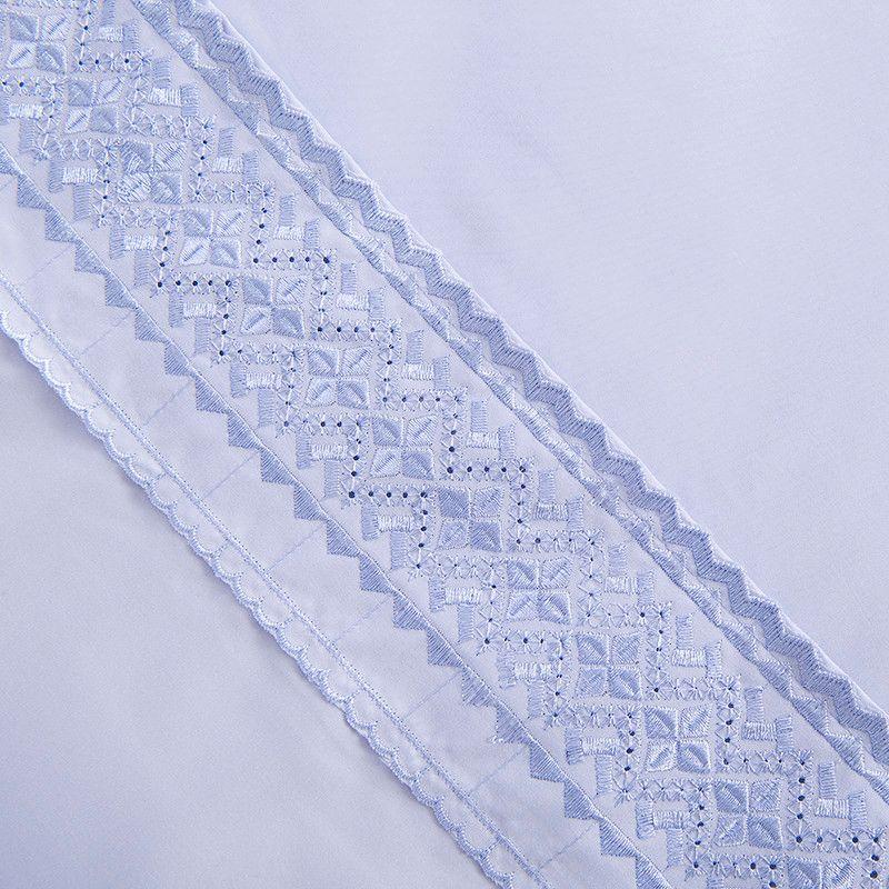 Sabana lisa  MF  Broderie Bordada 1.5 P Morado-2