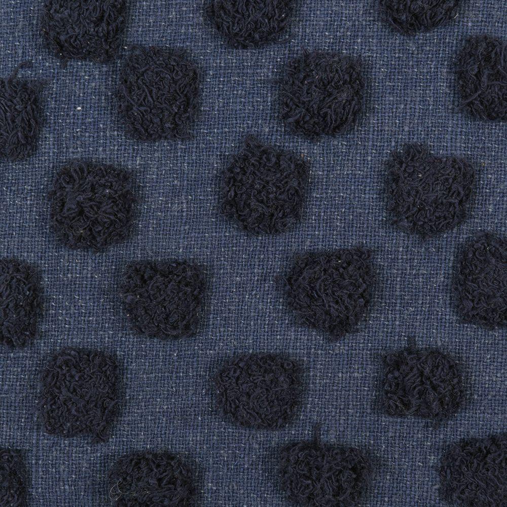 Cojin diseño 50x50cm cuadros azul Fabrics-1