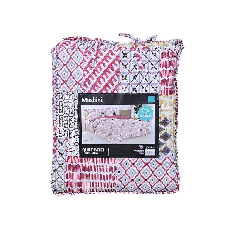 Quilt Cosido Patchwork Mashini King circo-2