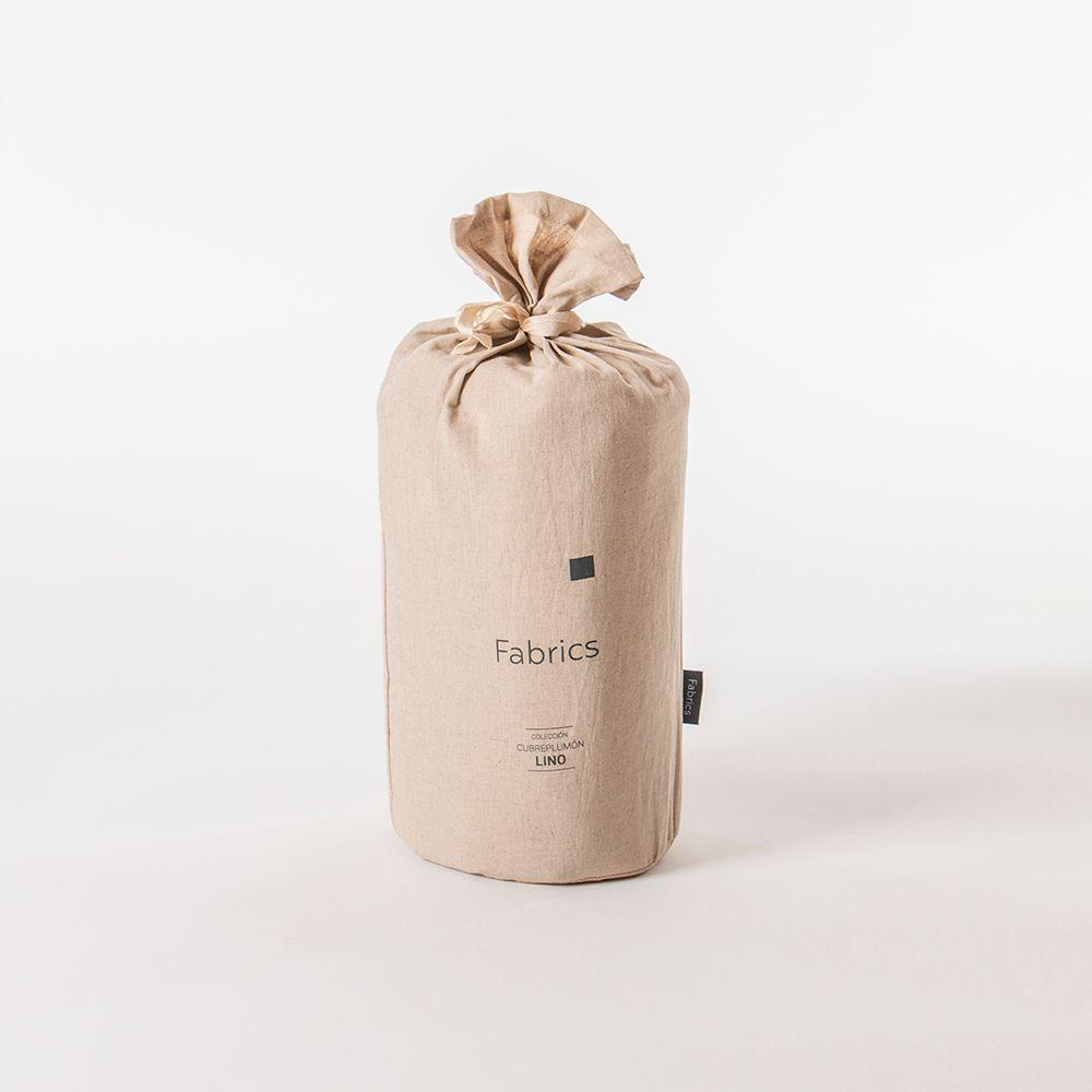 Cubreplumón lino King natural Fabrics-2