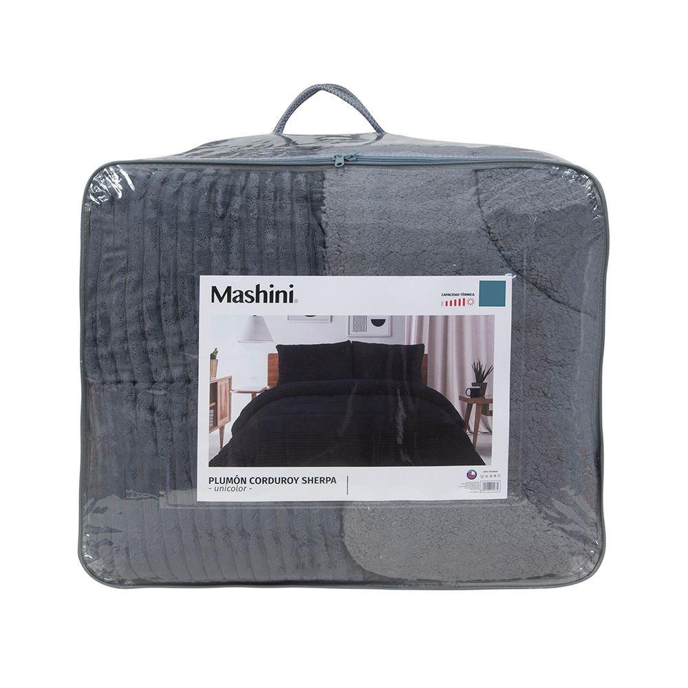 Plumon Corduroy Coral Sherpa King Marengo-4