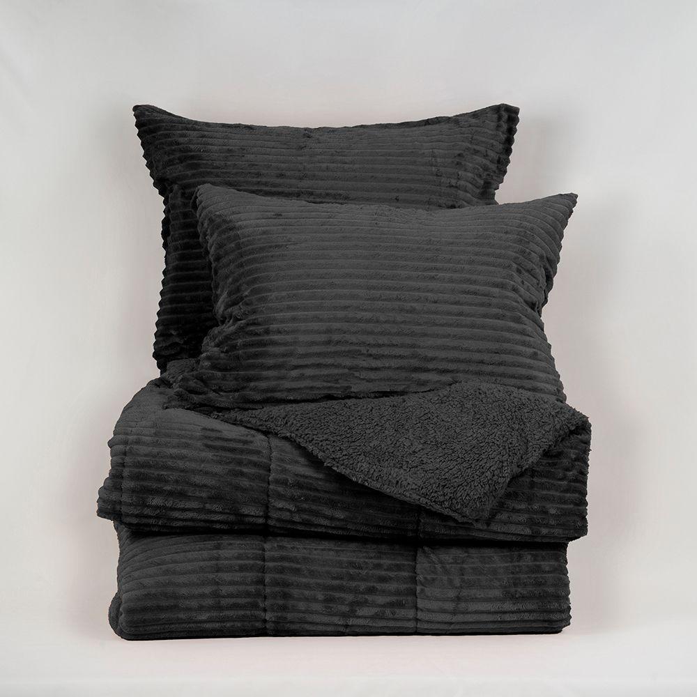 Plumon Corduroy Coral Sherpa King Marengo-1