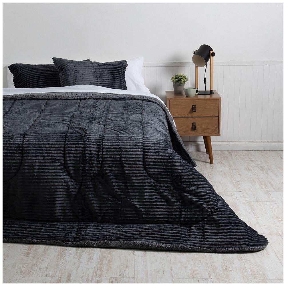 Plumon Corduroy Coral Sherpa King Marengo-0