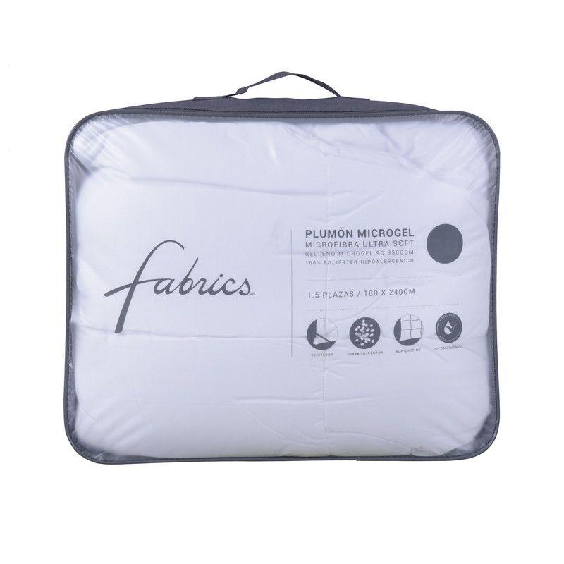 Plumón Microfibra Fabrics Super King Blanco-3