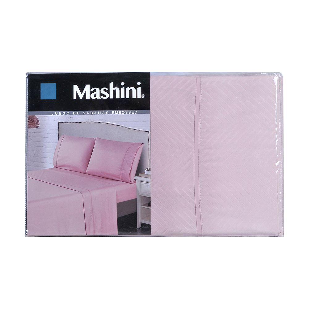 Sabana lisa  MF Embossed 2 P Coral-2