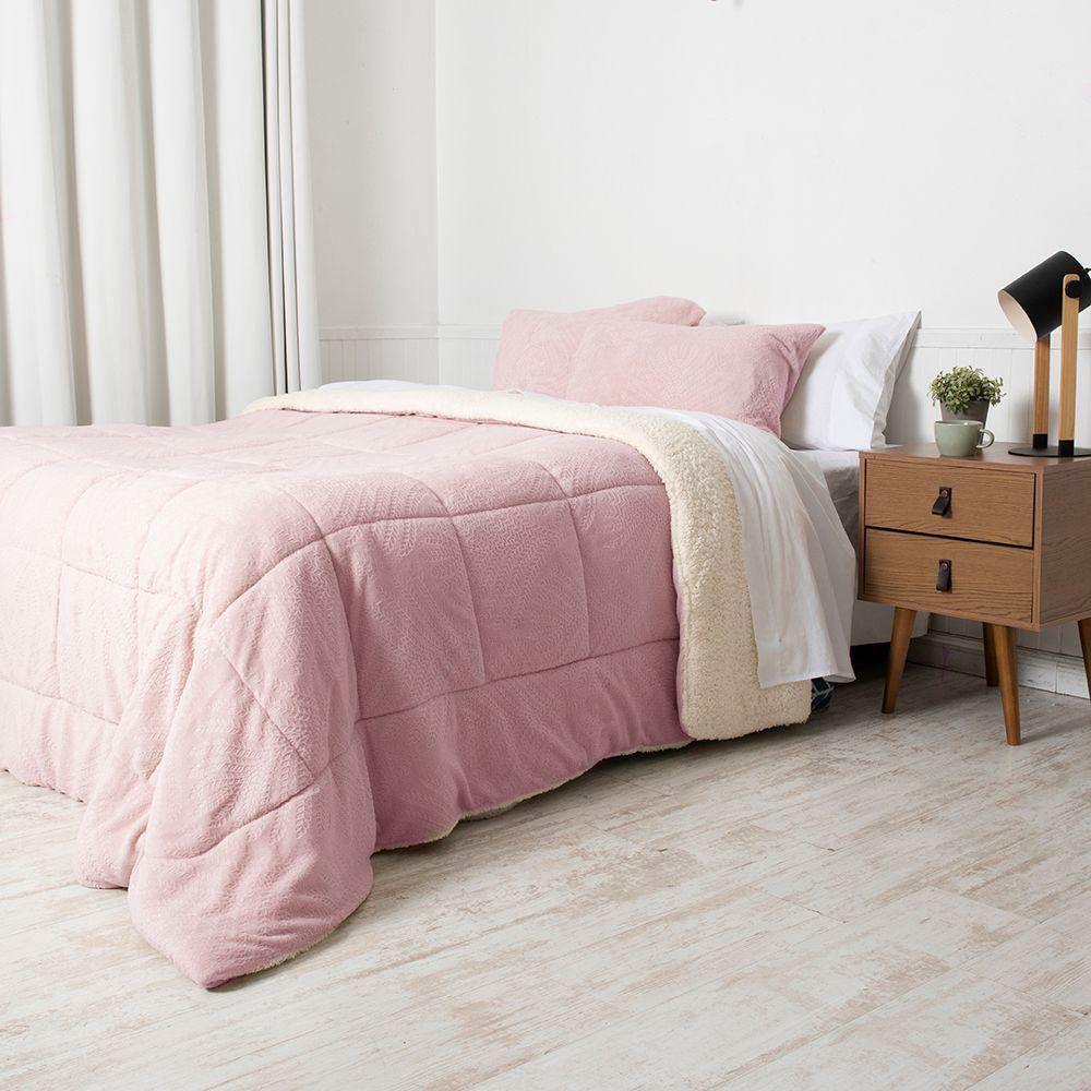 Plumon Coral Emboss 2 P Rosado-2