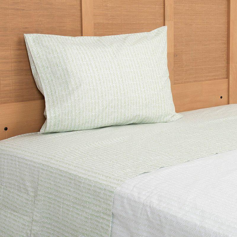 Sábana Estampada 200H 1 P Aqua-3