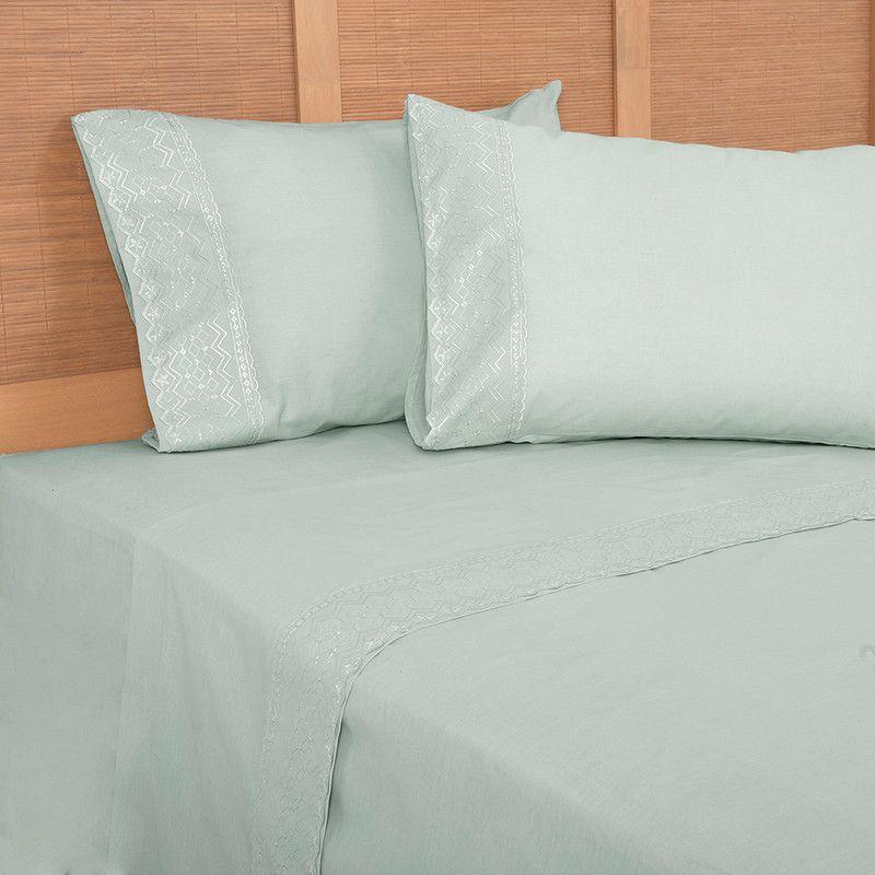 Sabana Broderie Geo 2 P Verde-2